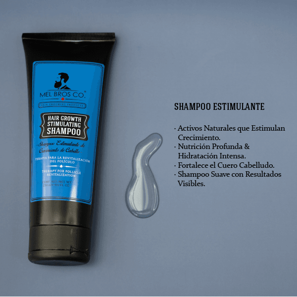 Shampoo Estimulante 8oz/230ml | Anti Caída + Algas Marinas [SIN CAJA] 3