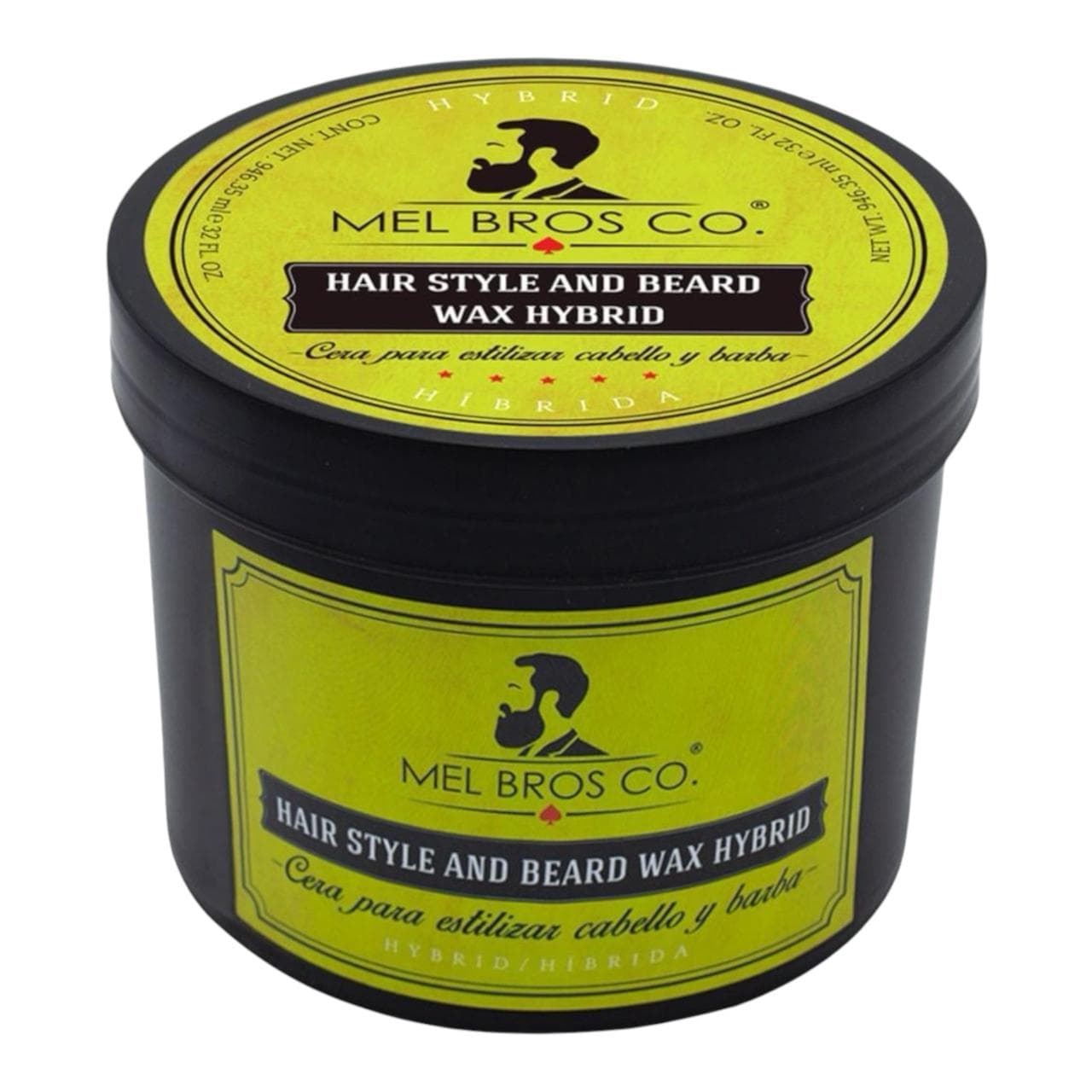 Cera Híbrida para Cabello y Barba 32oz | Acabado Natural + Fijación Media