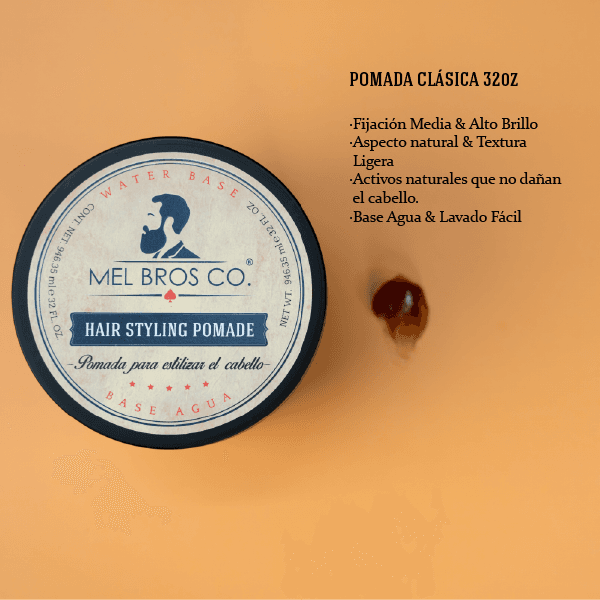 Pomada Clásica 32oz | Base Agua + Media Fijación 3