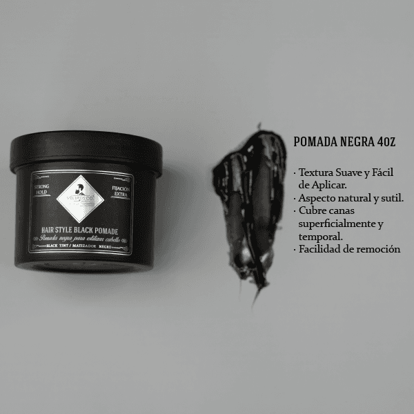 Pomada Negra 4oz|118ml Oscurece Canas 3
