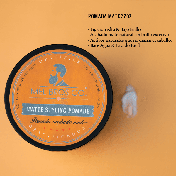 Pomada Mate 32oz | Acabado Satinado + Extra Fijación 3