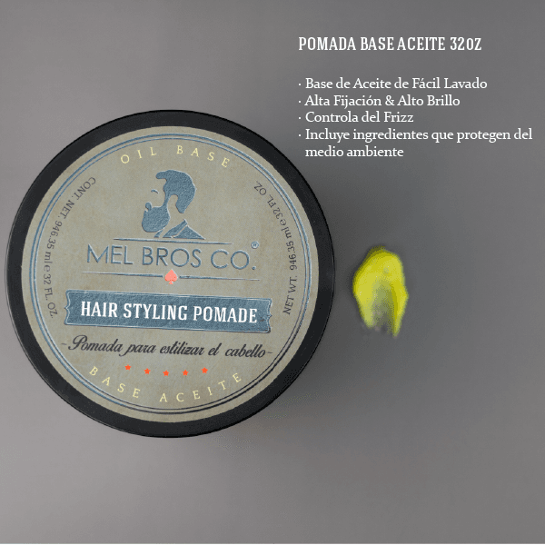 Pomada Base Aceite 32oz | Formula No Grasosa + Controla Frizz 3