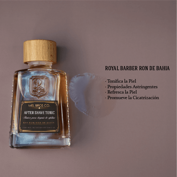 Ron de Bahía Royal Barber 100 ml | Cierra Poros + Tonifica Piel 3
